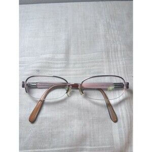 VERA WANG V020 Pink Brown Women's Oval Optical Designer Eyeglass Frames Only